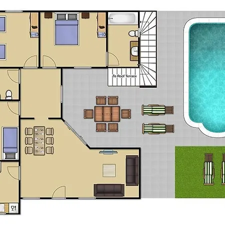 Sleeps 6 With Pool Air Con And Wifi Villa Corralejo